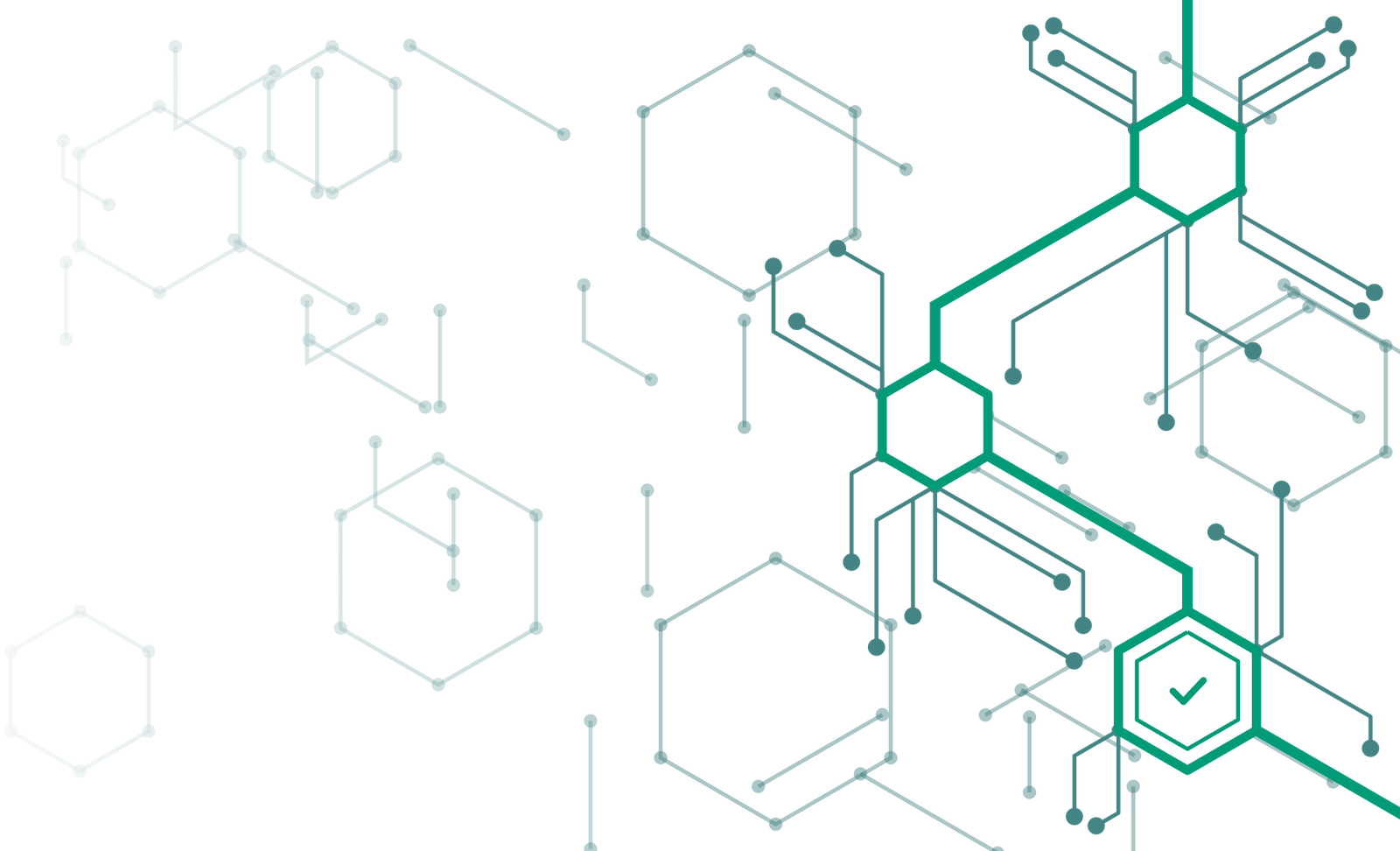 Illustration of a clinical trial recruitment pathway: participants converge on screening, consent and a completed enrolment step